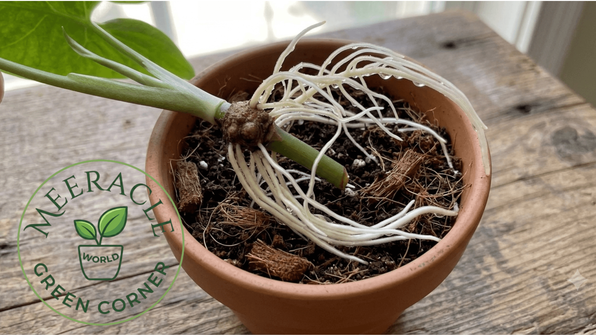 Carefully pot your cutting into a rich soil and cocopeat mix.
