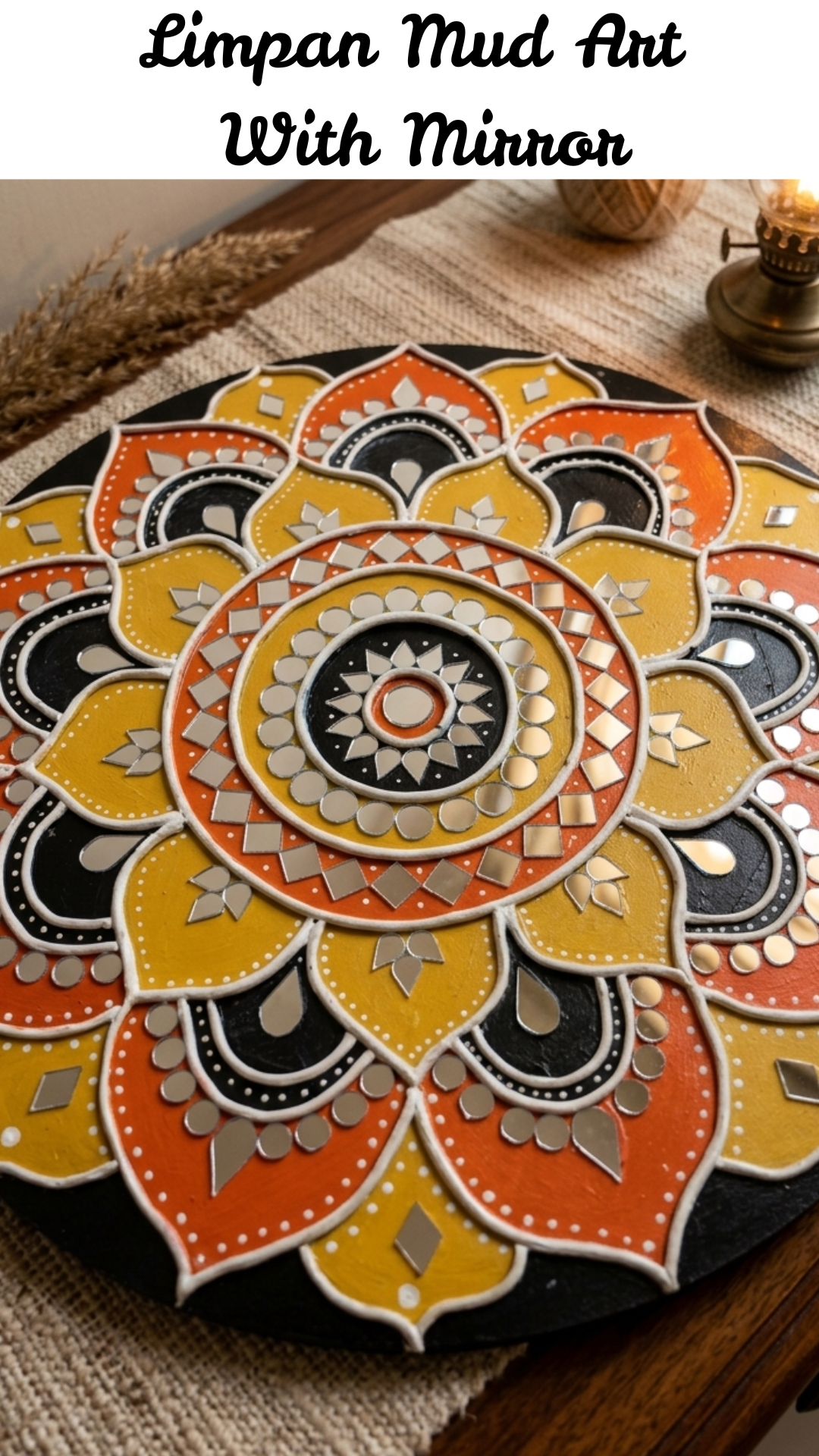 Limpan Mud Art With Mirror