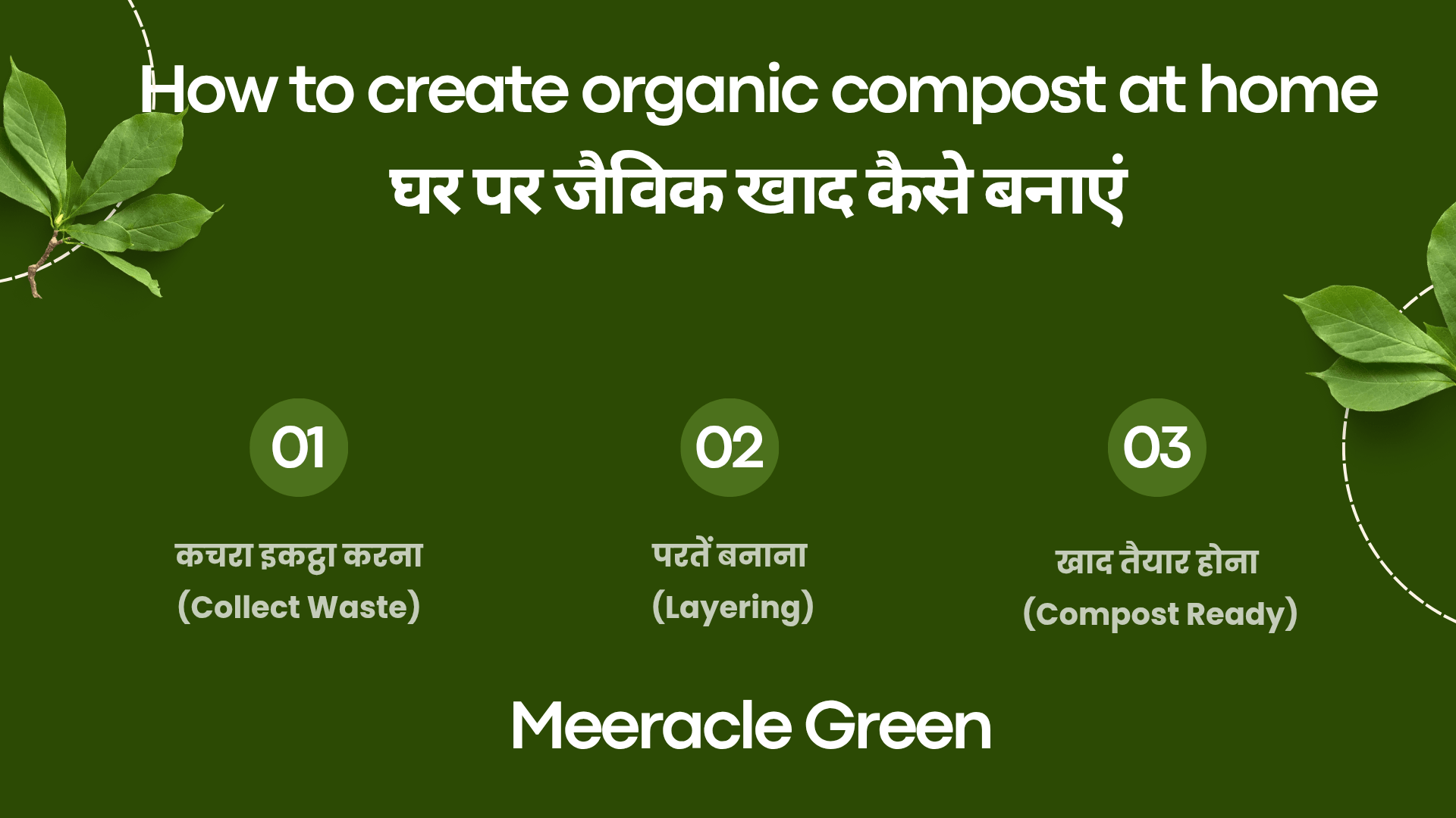 Ghar par jevik khad kese bnaye...?how to creat organic compost at home