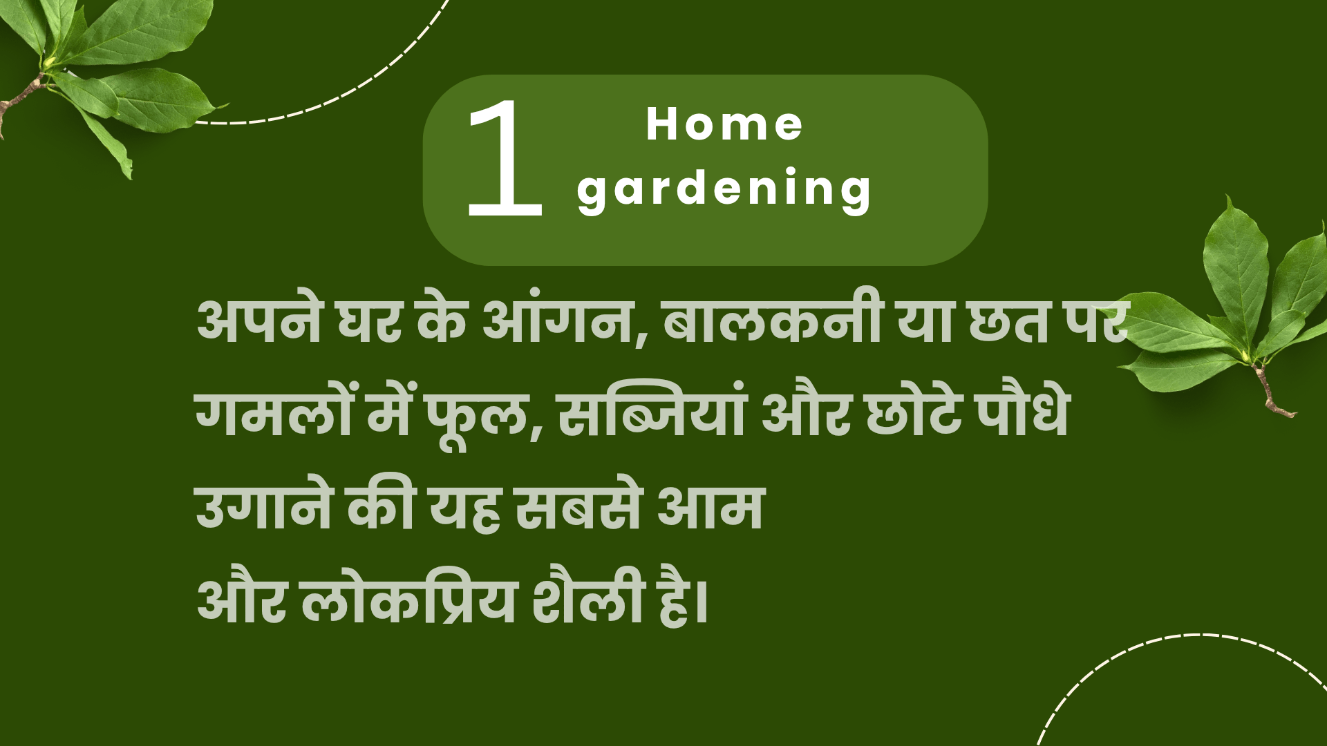 Types of Gardening - Apne ghar ke aangan ya balcony par Home gardening karne ki jaankari